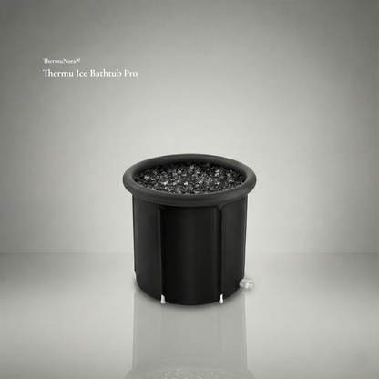 Portable ice bath front view – ThermuNora Ice Bathtub Pro