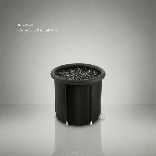 Portable ice bath front view – ThermuNora Ice Bathtub Pro