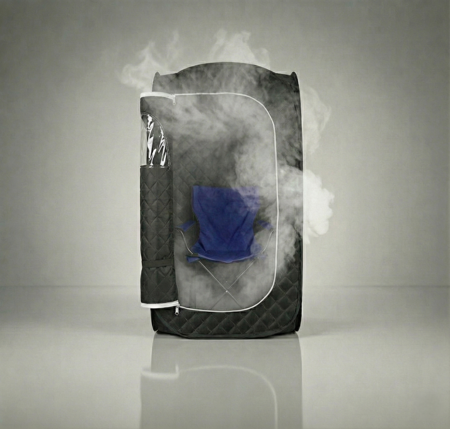 ThermuNora Pro XS compact portable steam sauna interior steam