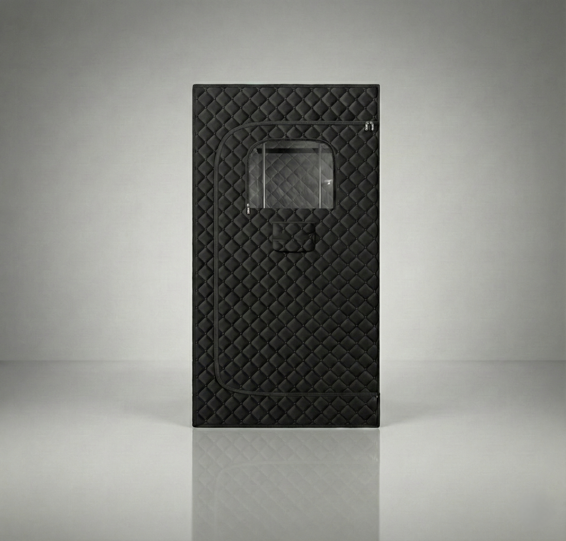 Home sauna front view – ThermuNora Pro X portable steam sauna