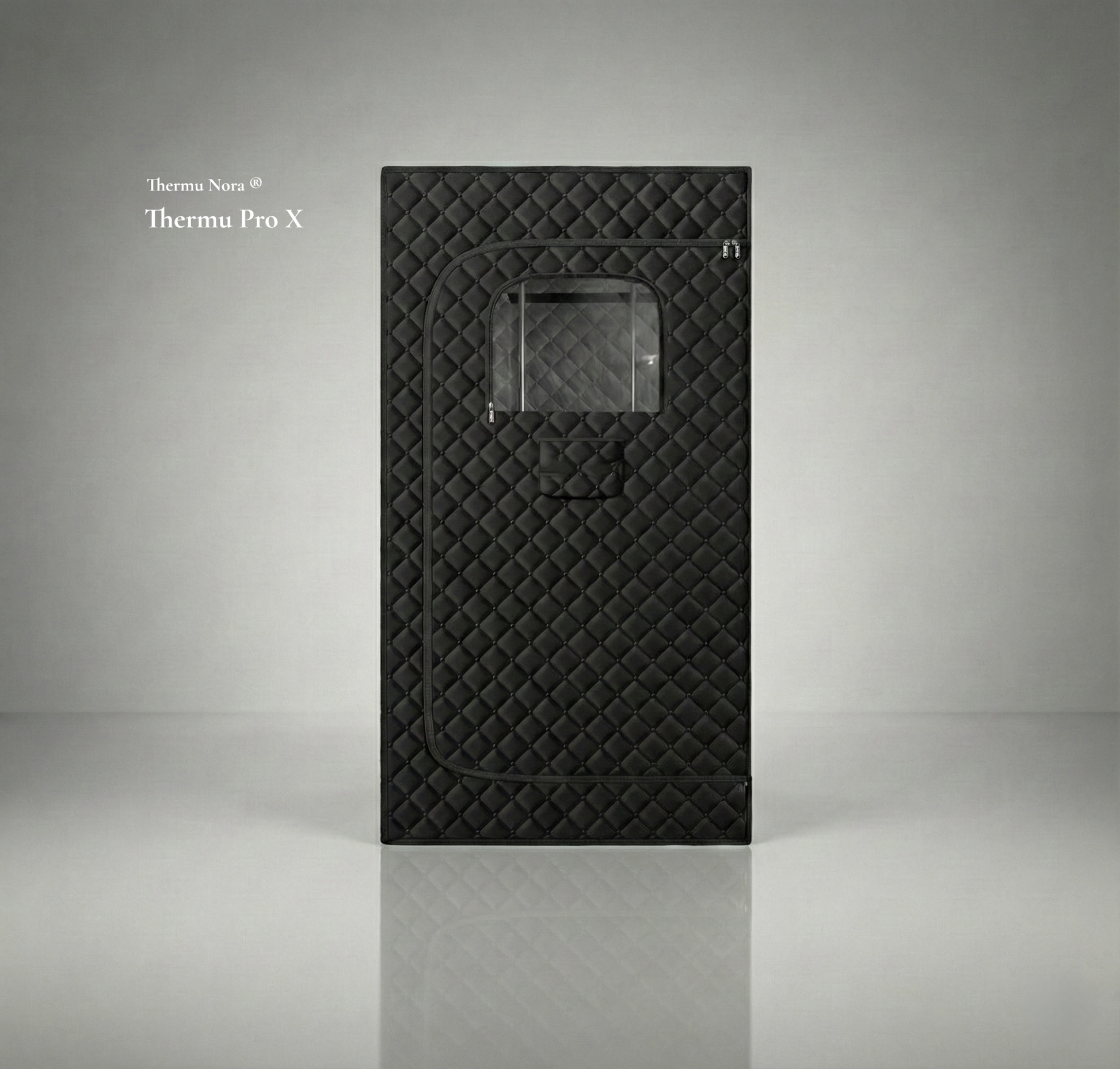 Home sauna – ThermuNora Pro X front view