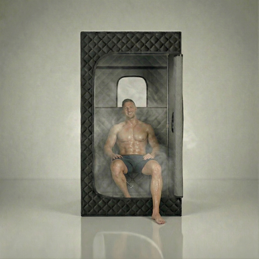 Home sauna – ThermuNora Pro X interior and steam opening