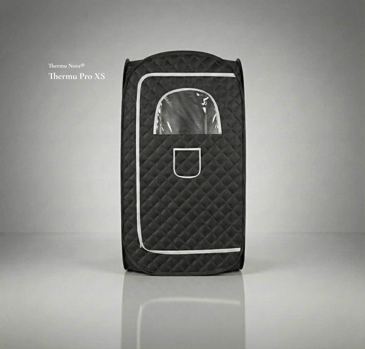 Compact portable steam sauna – ThermuNora Pro XS front view