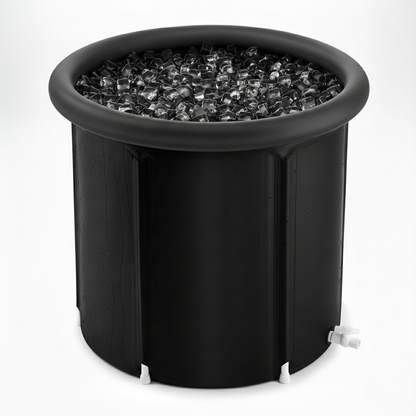 Ice bathtub pro top view – portable ice bath