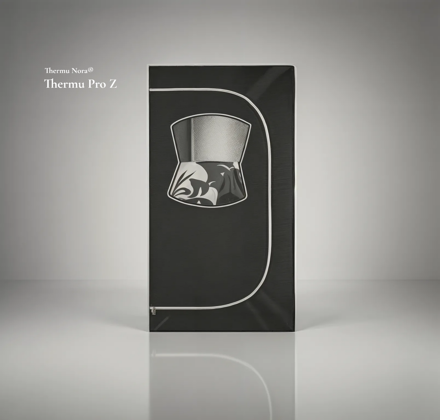 ThermuNora Pro Z Sauna – front view portable steam sauna