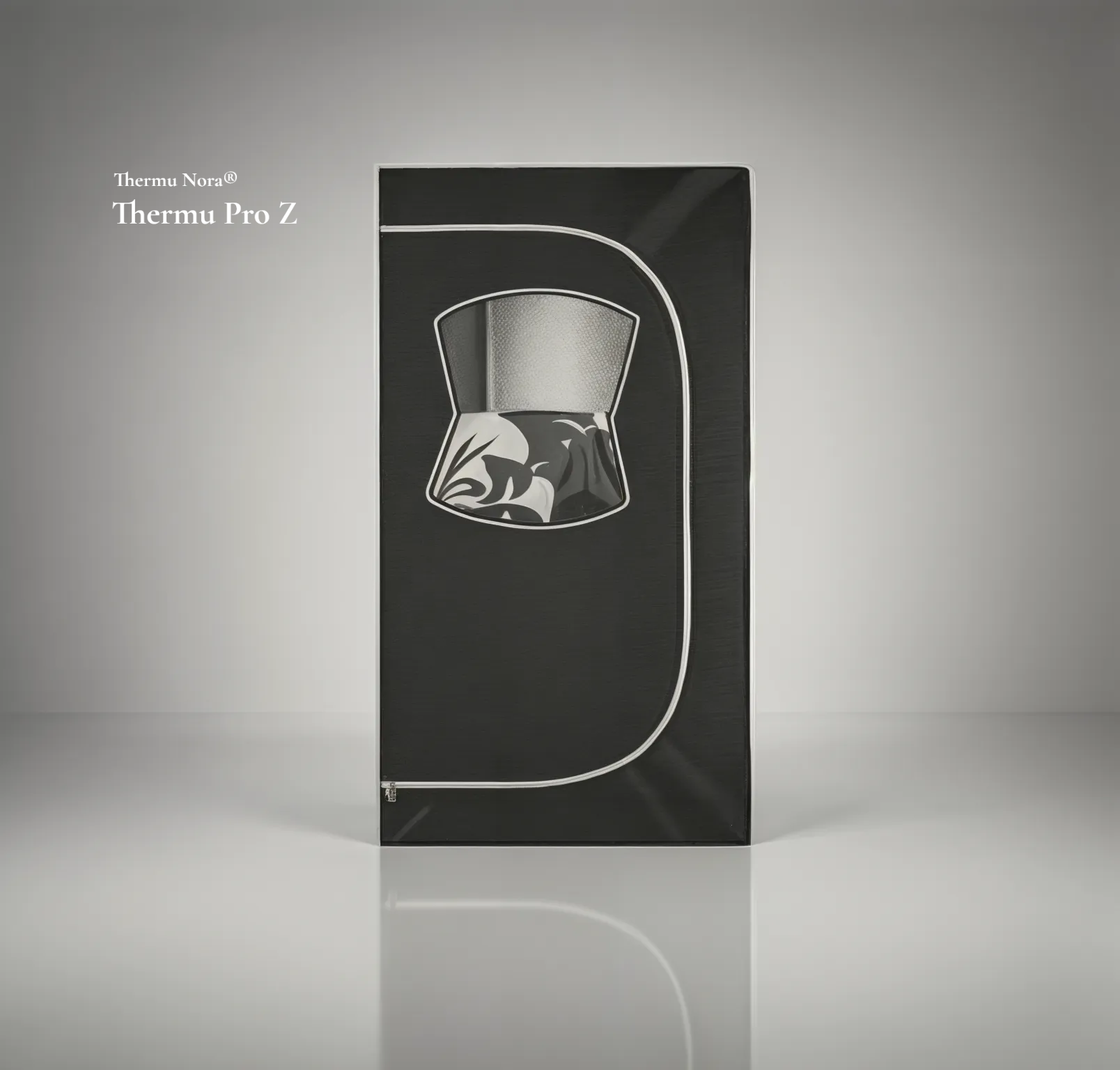 ThermuNora Pro Z Sauna – front view portable steam sauna